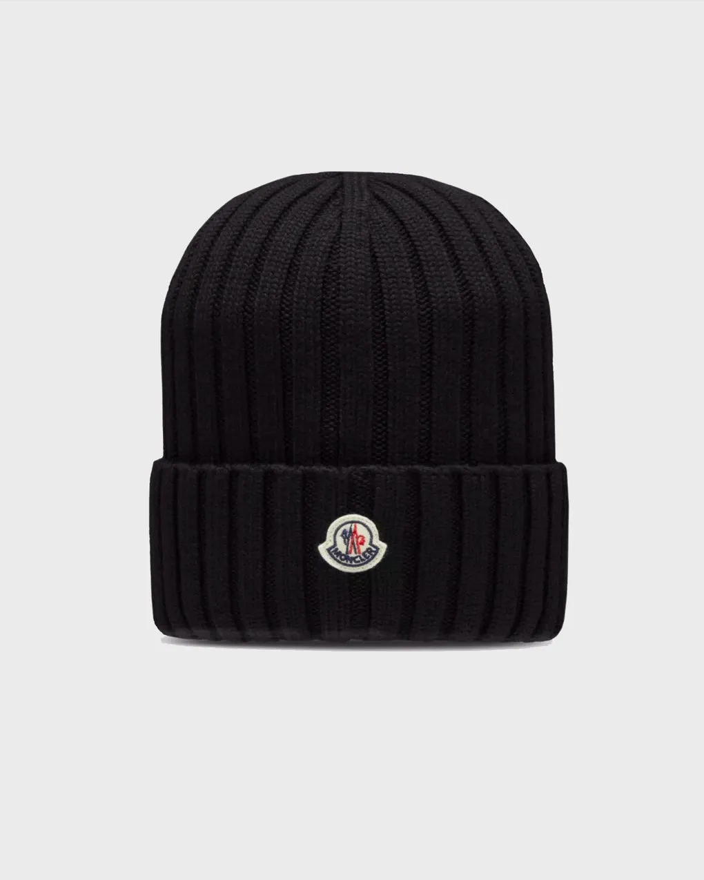 Moncler   Beanie Wool Tricot  Black ONESIZE 